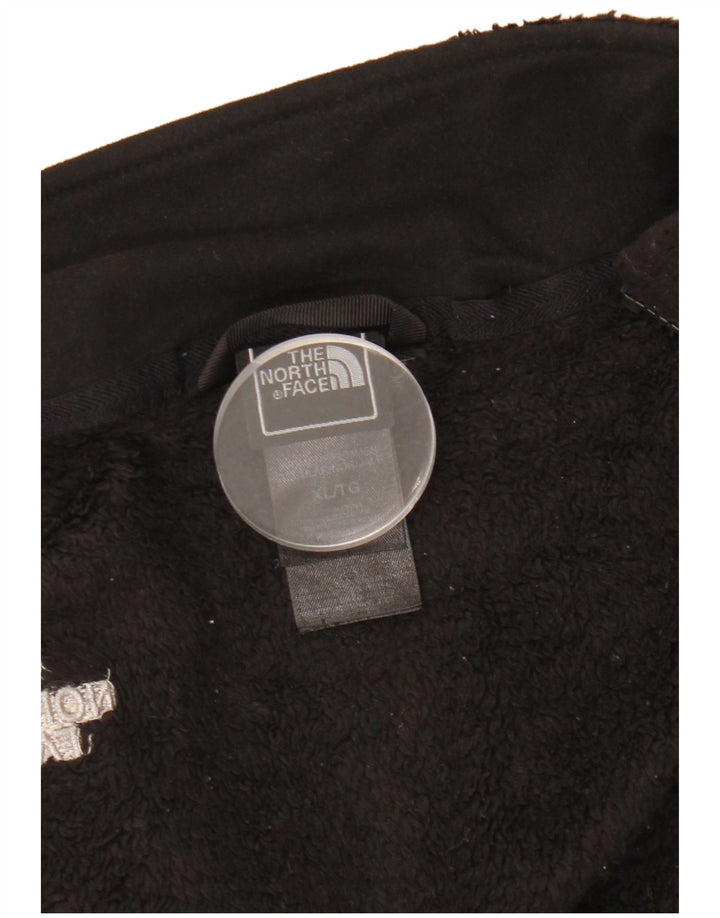 Damska kurtka polarowa THE NORTH FACE UK 18 XL, czarna, poliestrowa