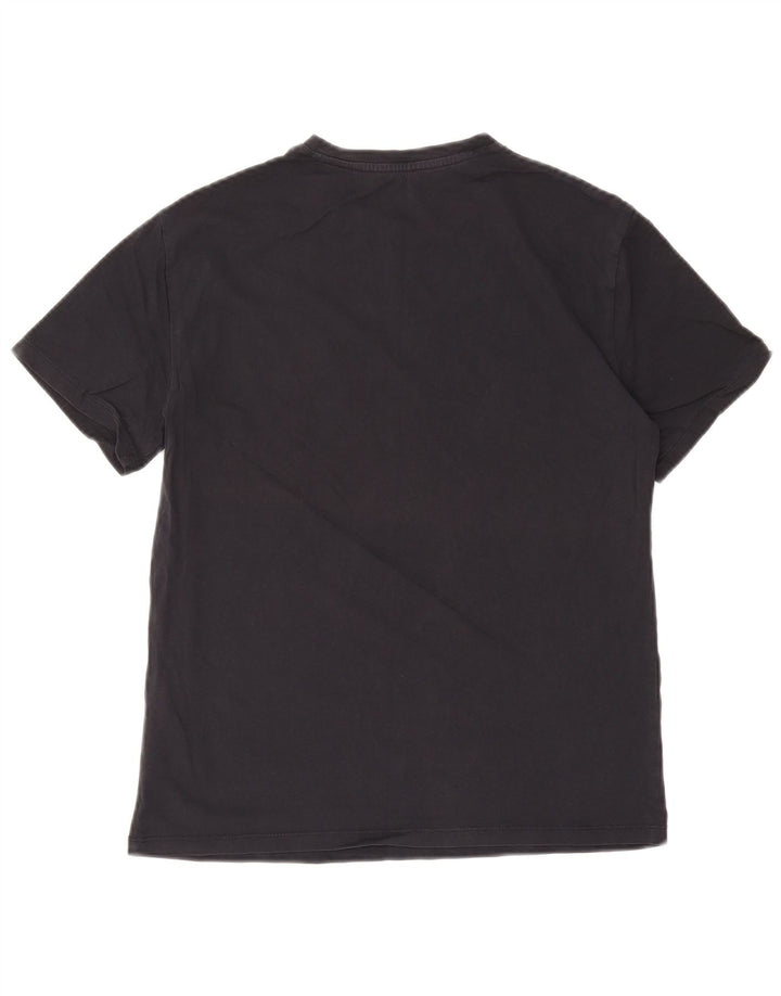 Męski T-shirt z grafiką Armani Exchange, mały, czarny