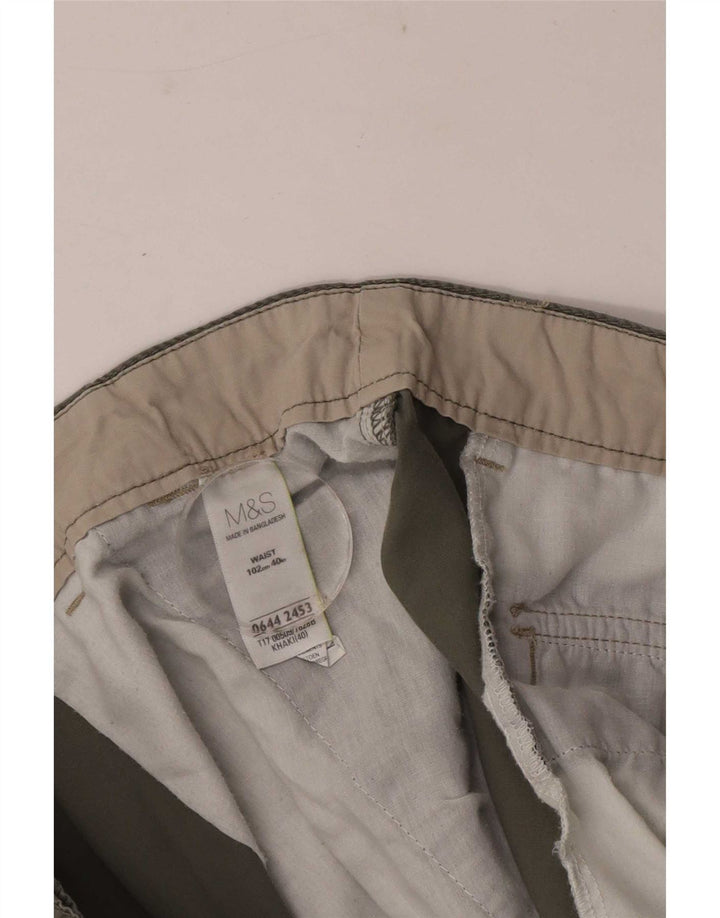 Męskie spodenki cargo Marks & Spencer XL W40, bawełna khaki