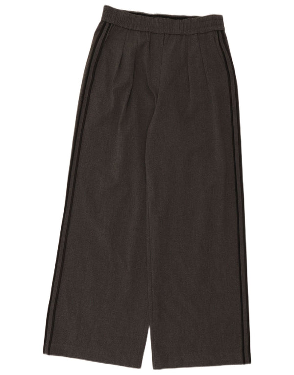 Marks & Spencer Damskie spodnie codzienne z szerokimi nogawkami UK 10 Small W30 L29 Szare