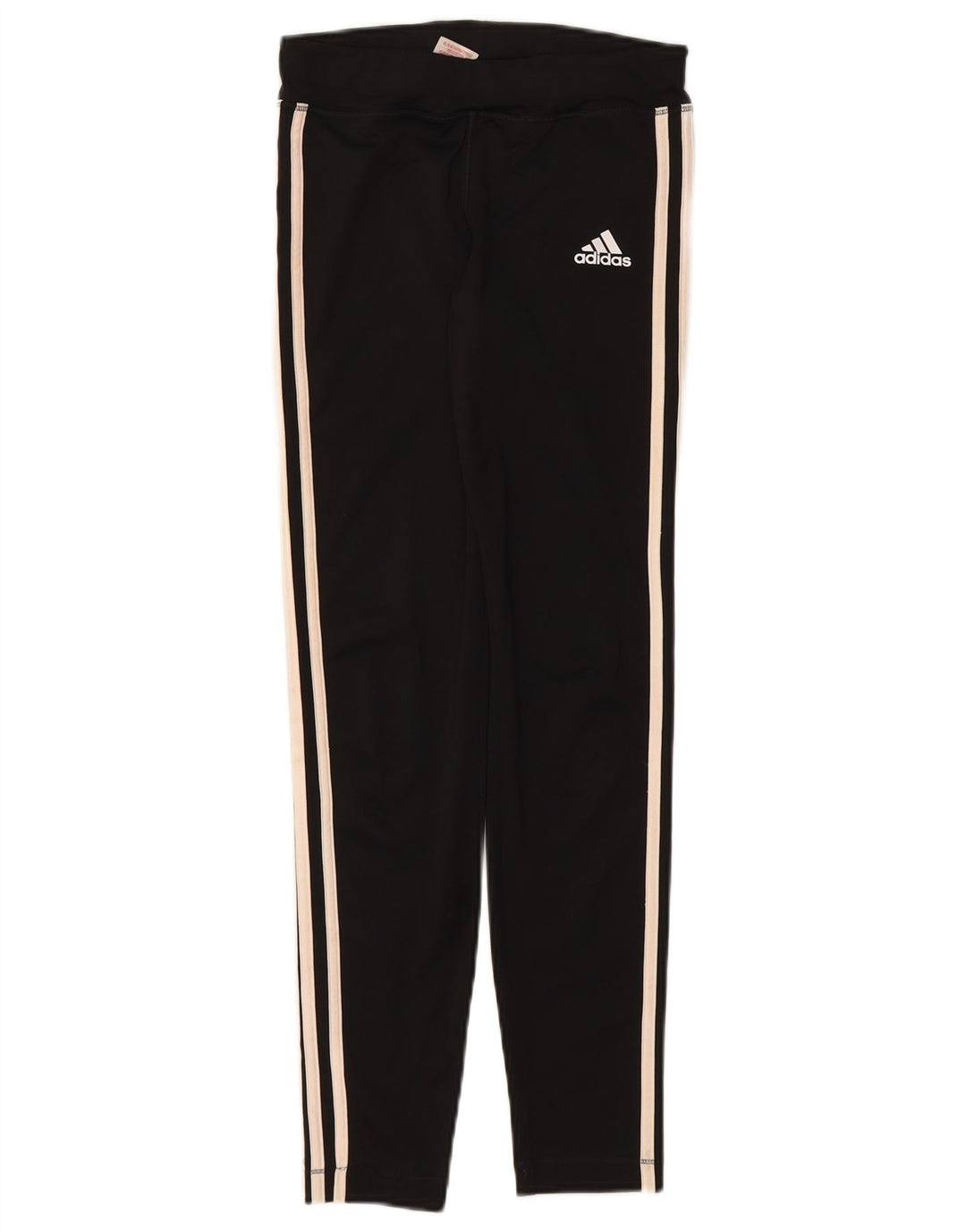 Legginsy ADIDAS Climalite dziewczęce, duże, 13-14 lat, czarne, poliestrowe