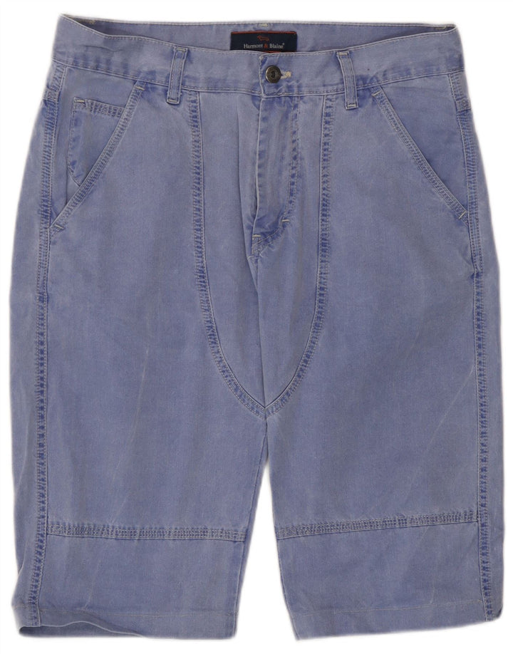 Męskie spodenki Chino Harmont & Blaine IT 48 Medium W30 Niebieskie