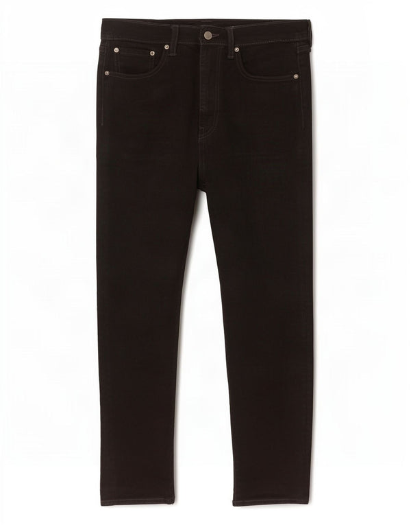 Męskie jeansy Levi's 522 Slim Tapered W32 L30 Czarna bawełna