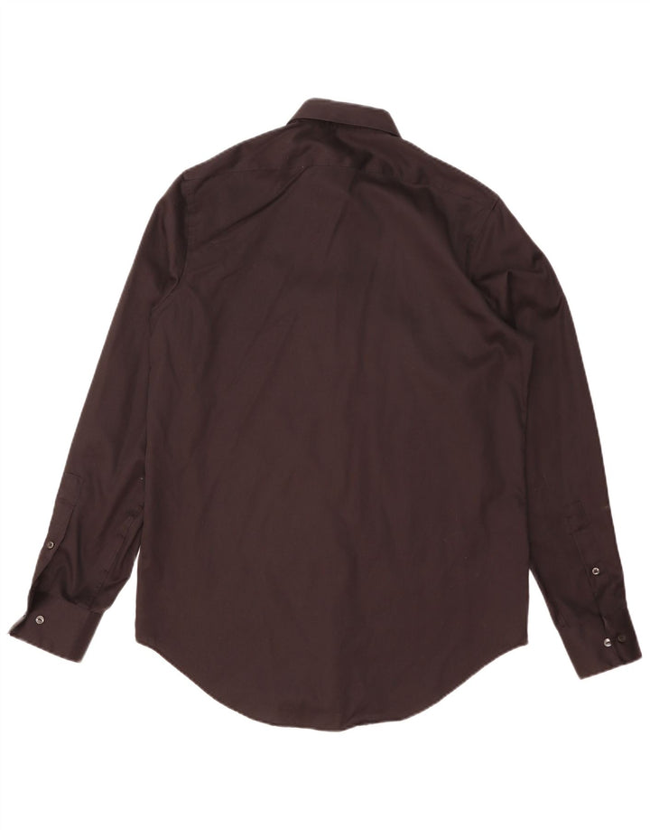 Koszula męska Calvin Klein Slim Fit, rozmiar 15 1/2, średnia czarna