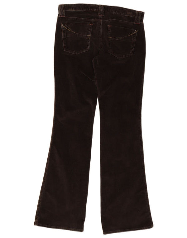 Damskie sztruksowe spodnie Gap z niskim stanem UK 12 Medium W30 L32 brązowe