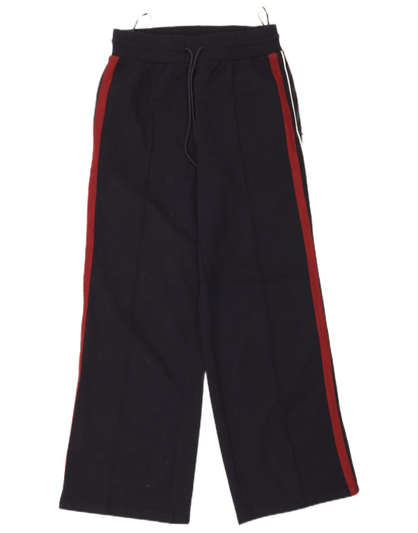 Marks & Spencer Womens Tracksuit Trousers UK 12 Medium Navy Blue