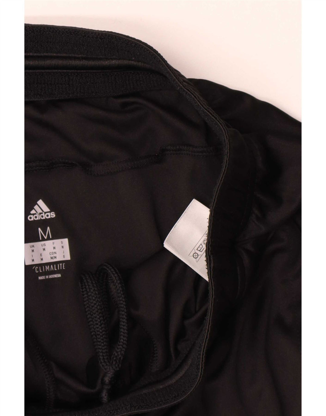 Męskie spodenki sportowe Adidas Climalite, średni czarny poliester