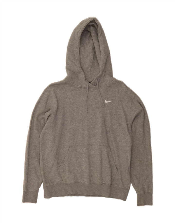NIKE Mens Hoodie Jumper Medium Grey Cotton Vintage Nike and Second-Hand Nike from Messina Hembry 