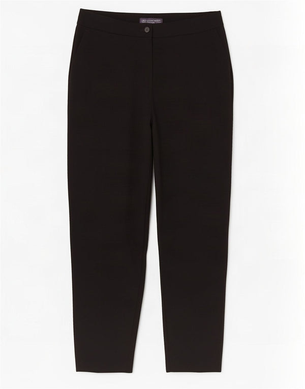 Marks & Spencer Damskie zwężane spodnie codzienne UK 12 Medium W30 L28 Czarne