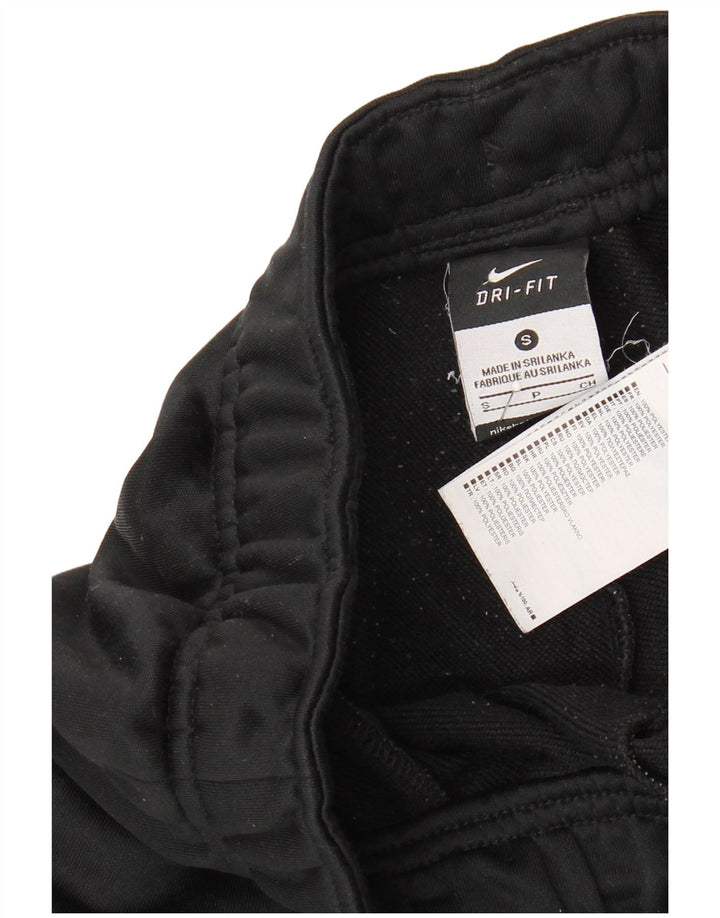 Męskie spodnie dresowe Nike Dri Fit, małe, czarne, poliestrowe