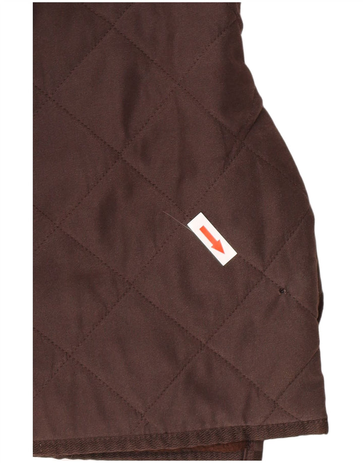 Męska pikowana kurtka Barbour UK 44 2XL Brązowa, poliester