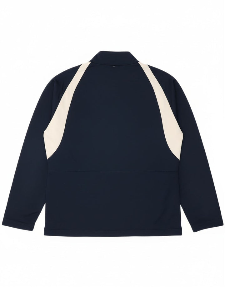 Chłopięca kurtka dresowa Nike Graphic 13-14 lat XL, granatowa, z blokami kolorów