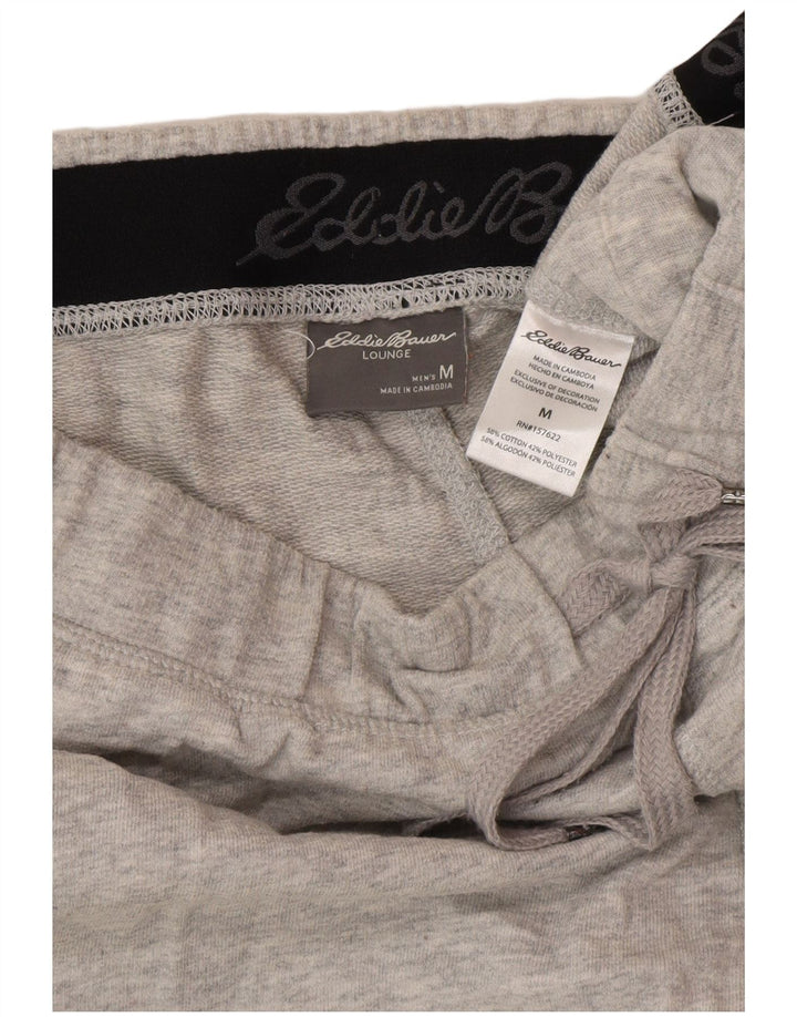 Męskie spodnie dresowe Eddie Bauer, średnioszare, bawełniane