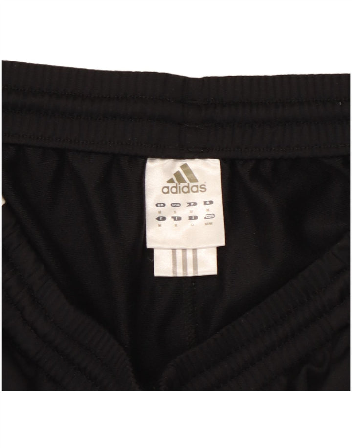 Męskie spodnie dresowe ADIDAS, poliester w kolorze średniej czarnej kolorystyki