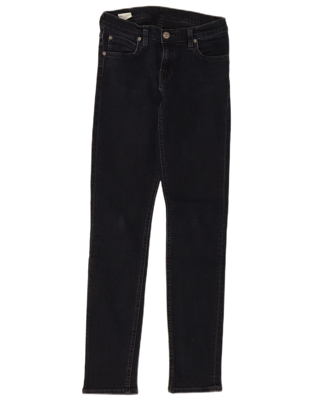 Damskie jeansy LEE Jade Skinny W27 L30 Granatowa bawełna