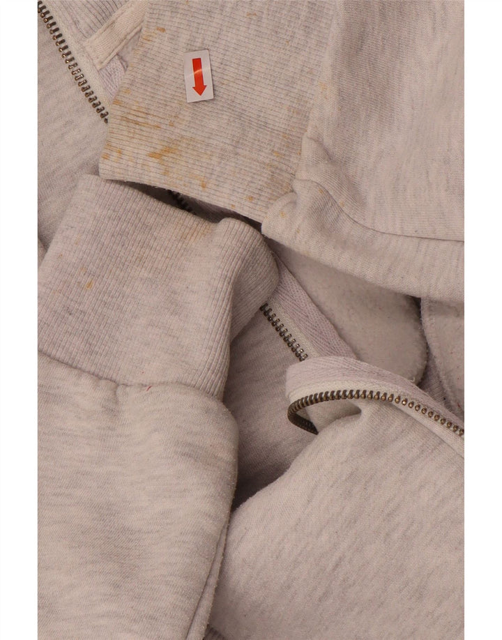 Męska kurtka dresowa Superdry, mała, szara, bawełniana