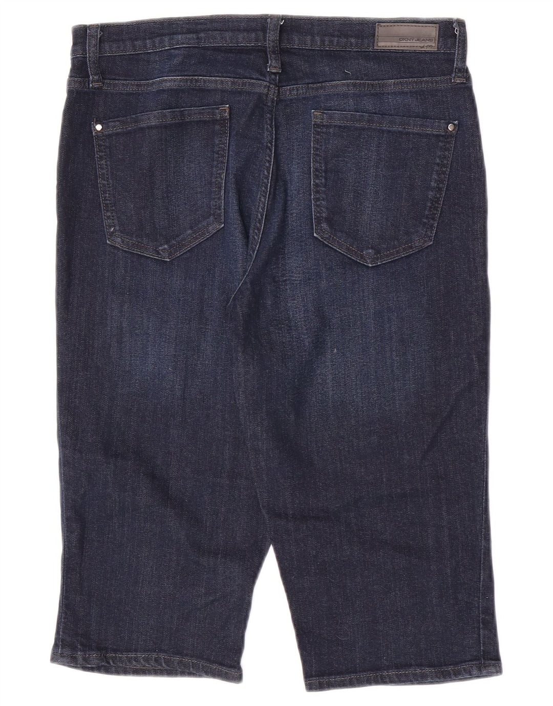 Damskie spodenki jeansowe Dkny US 8 Medium W30 Granatowa bawełna
