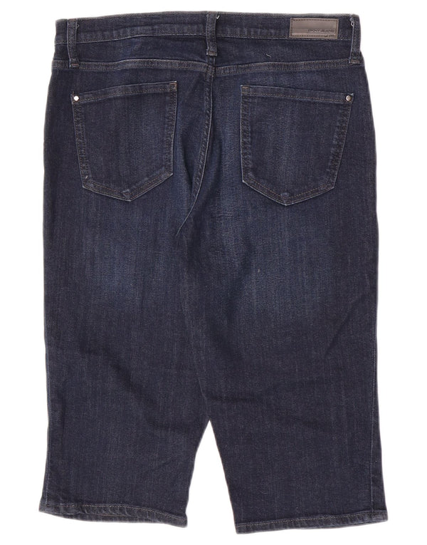 Damskie spodenki jeansowe Dkny US 8 Medium W30 Granatowa bawełna