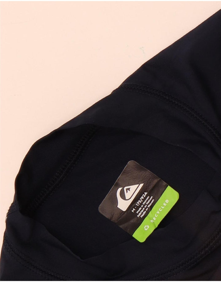 Męska koszulka z grafiką Quiksilver, średnia, granatowa
