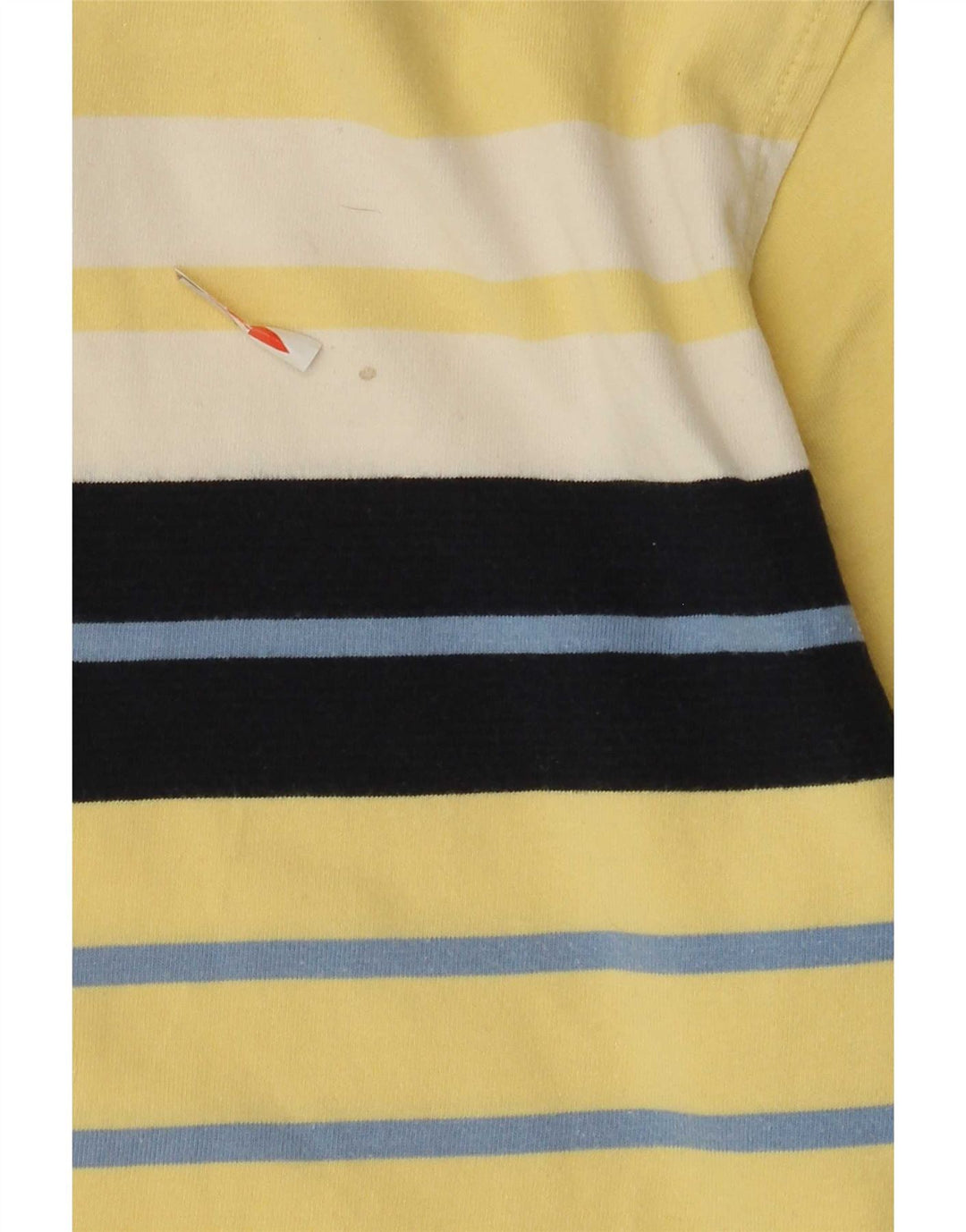 Męska koszulka polo do rugby Tommy Hilfiger w średnie żółte paski