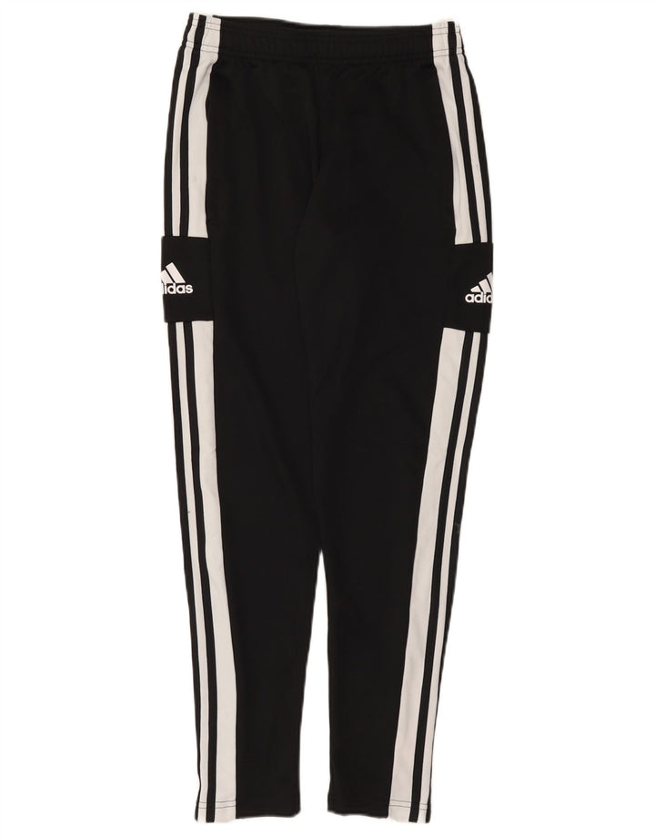 Męskie spodnie dresowe Adidas Aeroready, małe, czarne, z blokami kolorów, z poliestru
