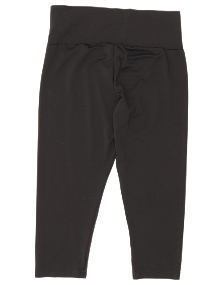 Damskie legginsy Capri Puma UK 12, średni czarny poliester