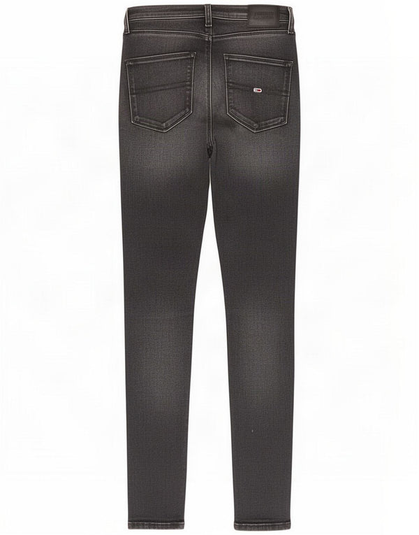 Tommy Hilfiger Damskie Sylvia High Rise Super Skinny Jeans W26 L30 Szare