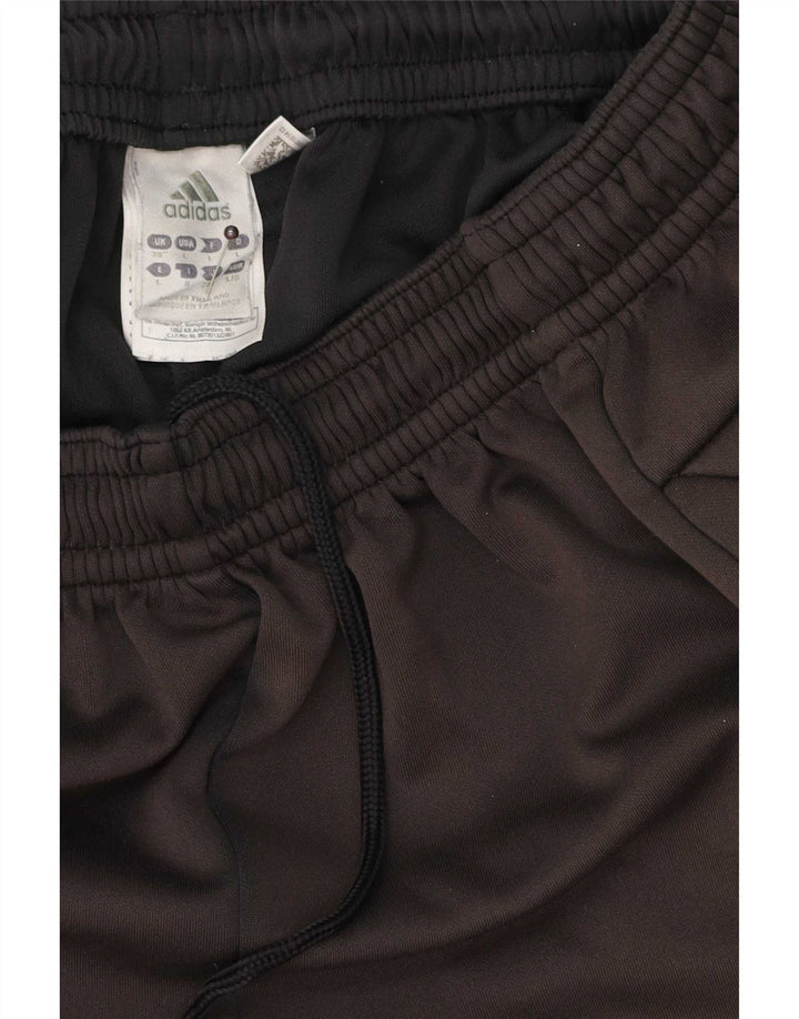 Męskie spodenki sportowe Adidas, duże, czarne, poliestrowe