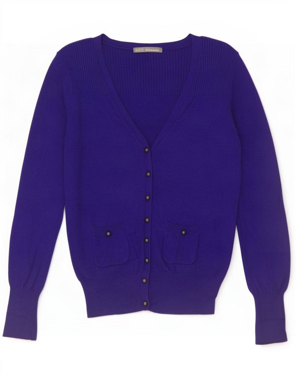 Damski sweter wojskowy Marks & Spencer UK 10, mały, granatowy