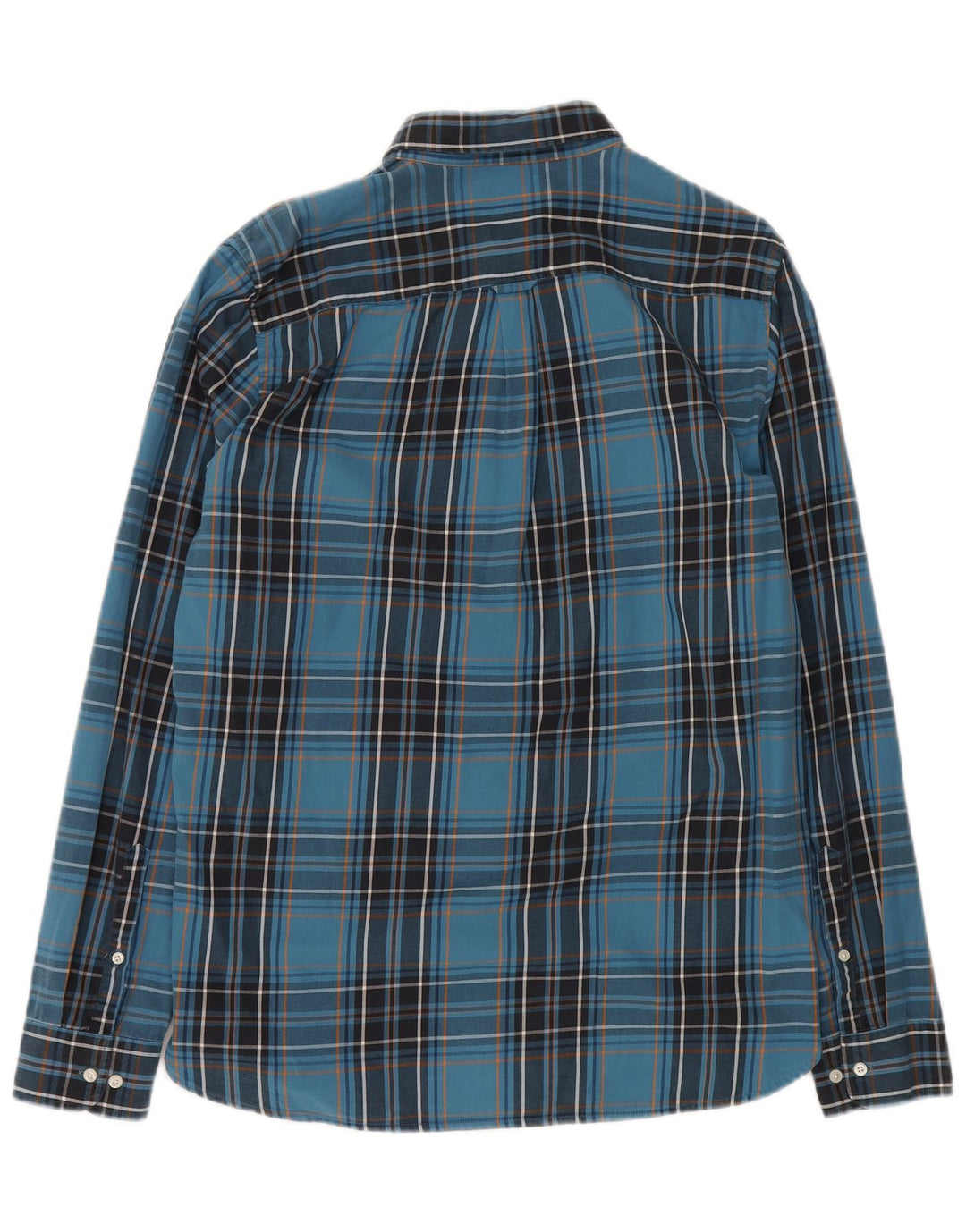 Męska koszula w kratę Superdry, duża, niebieska, bawełniana w kratę