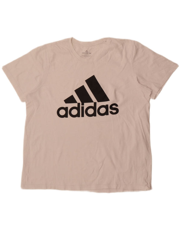 Adidas Męski T-shirt z grafiką Top XL Biały