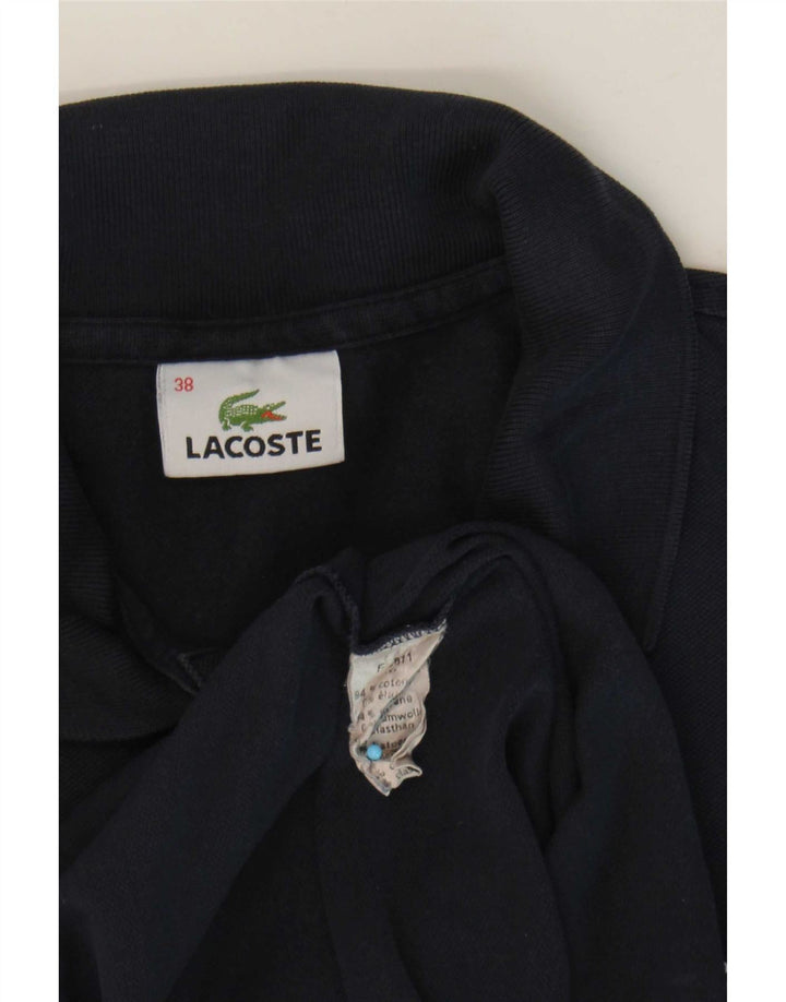 Damska koszulka polo Lacoste, rozmiar 38, średnia, granatowa, bawełniana