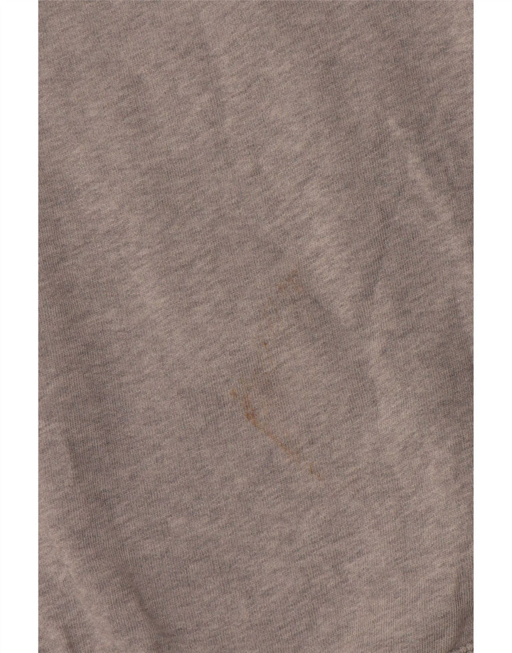 Damska bluza oversize Levi's UK 14, średnia szara, nakrapiana bawełna