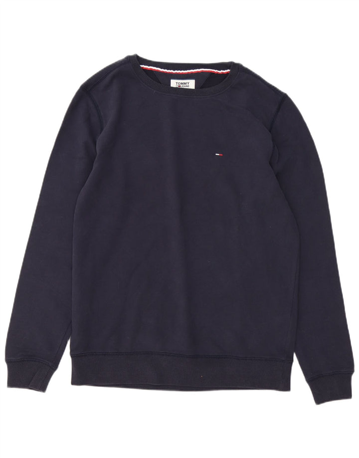 Bluza męska Tommy Hilfiger, duża, bawełniana, granatowa