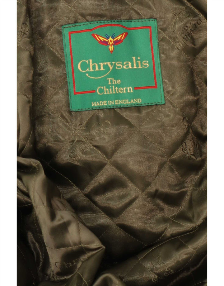 Męska kurtka użytkowa Chrysalis UK 44 2XL Khaki, wełna w kratę