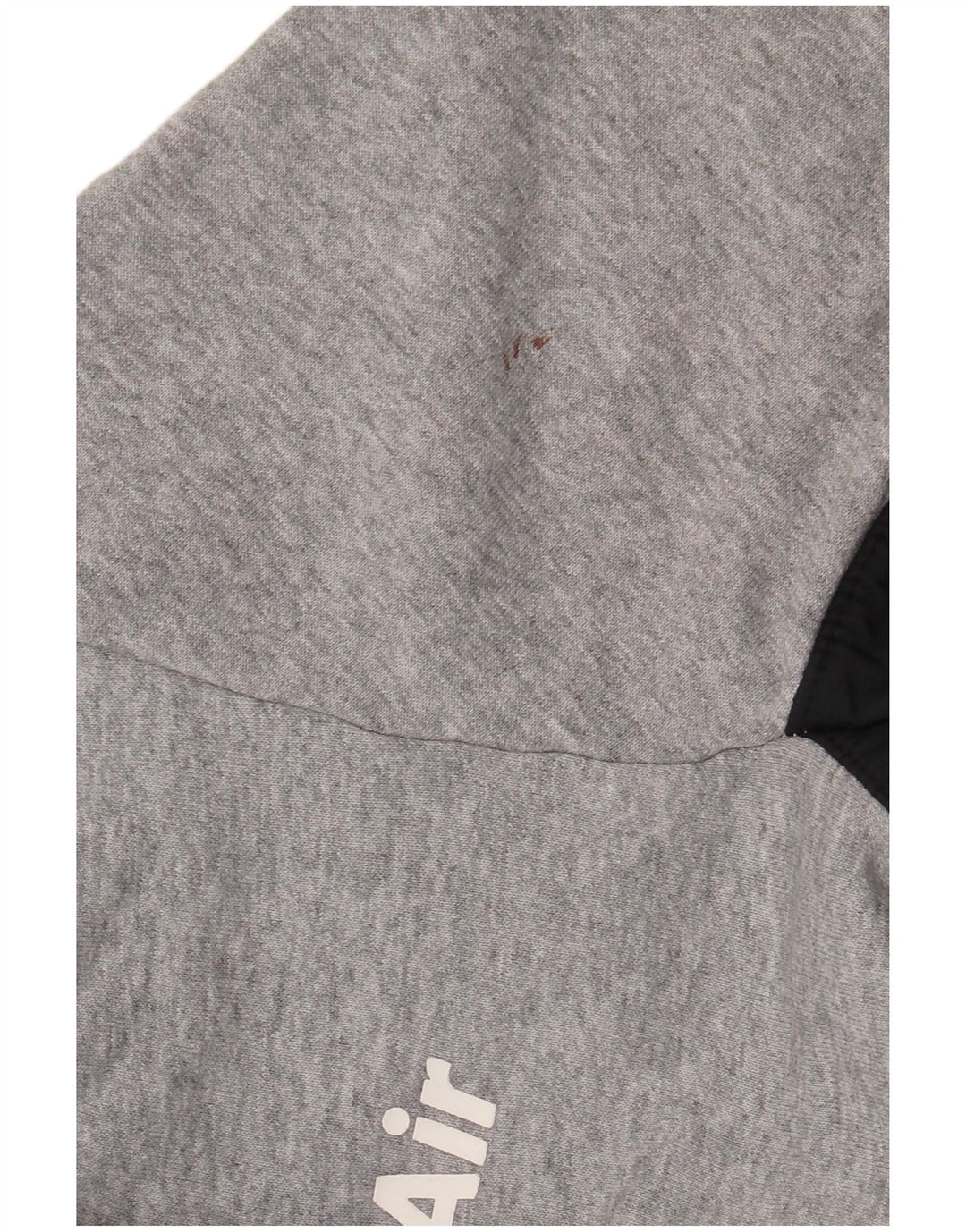 Męska bluza dresowa Nike, mała, szara, z blokami kolorów, poliester