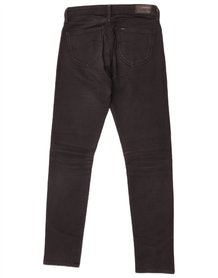 Damskie jeansy Lee Elly Slim W29 L33 Czarne bawełniane