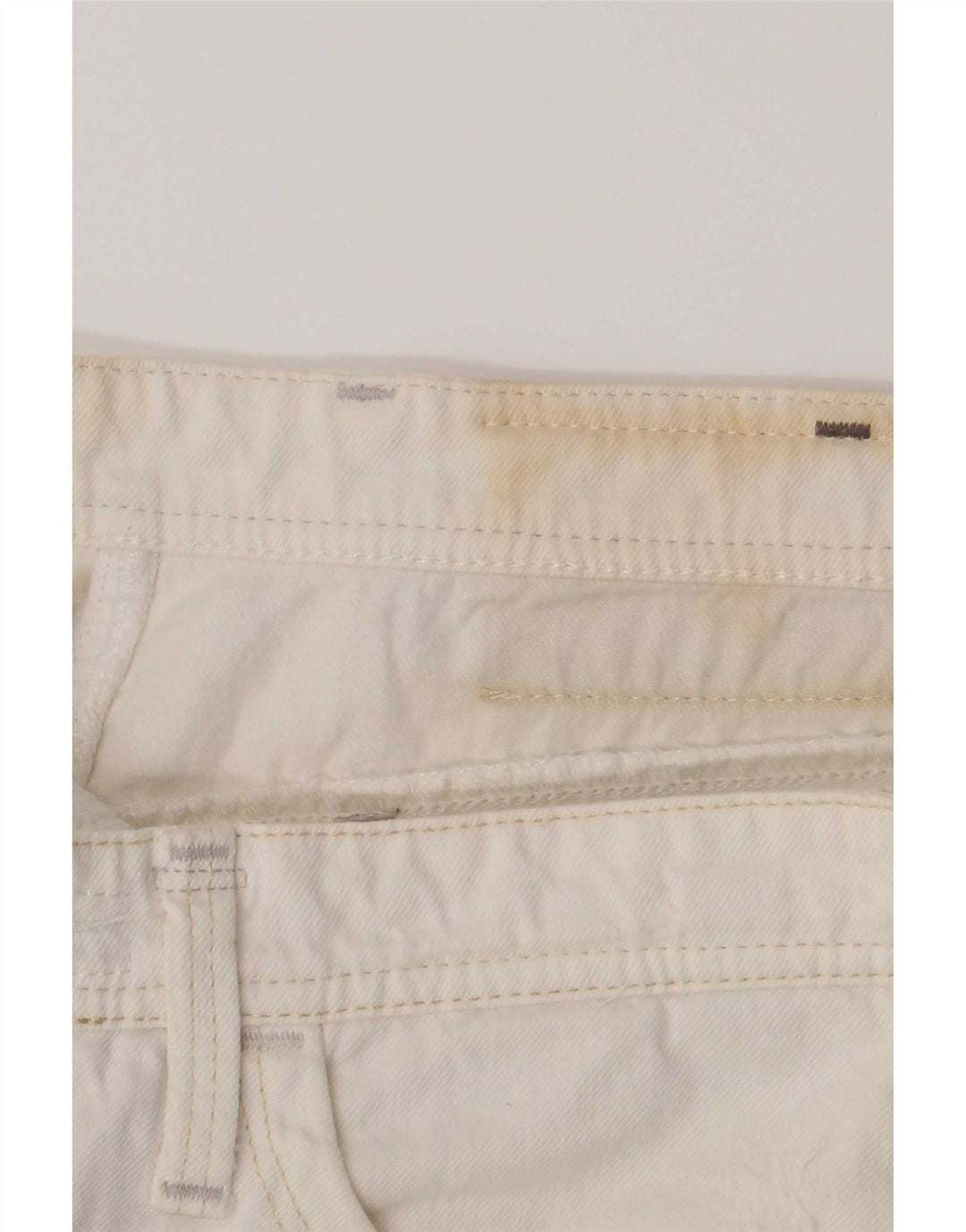 Damskie spodenki jeansowe G-Star W27 Małe, białe, bawełniane