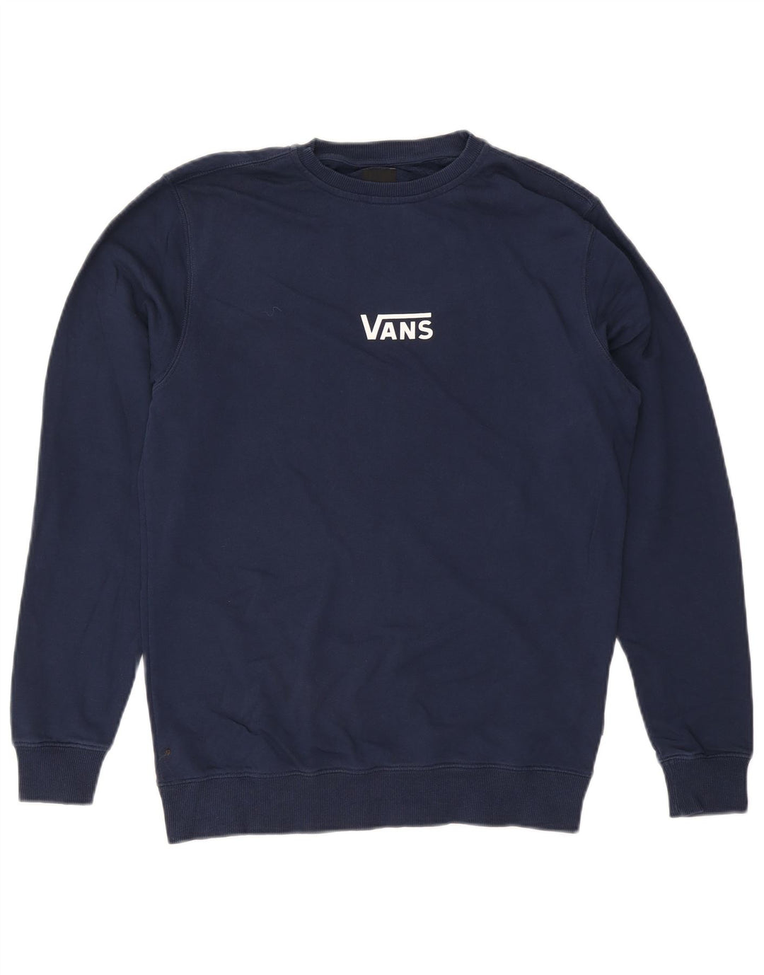 Męski sweter Vans, mały, granatowy, bawełniany