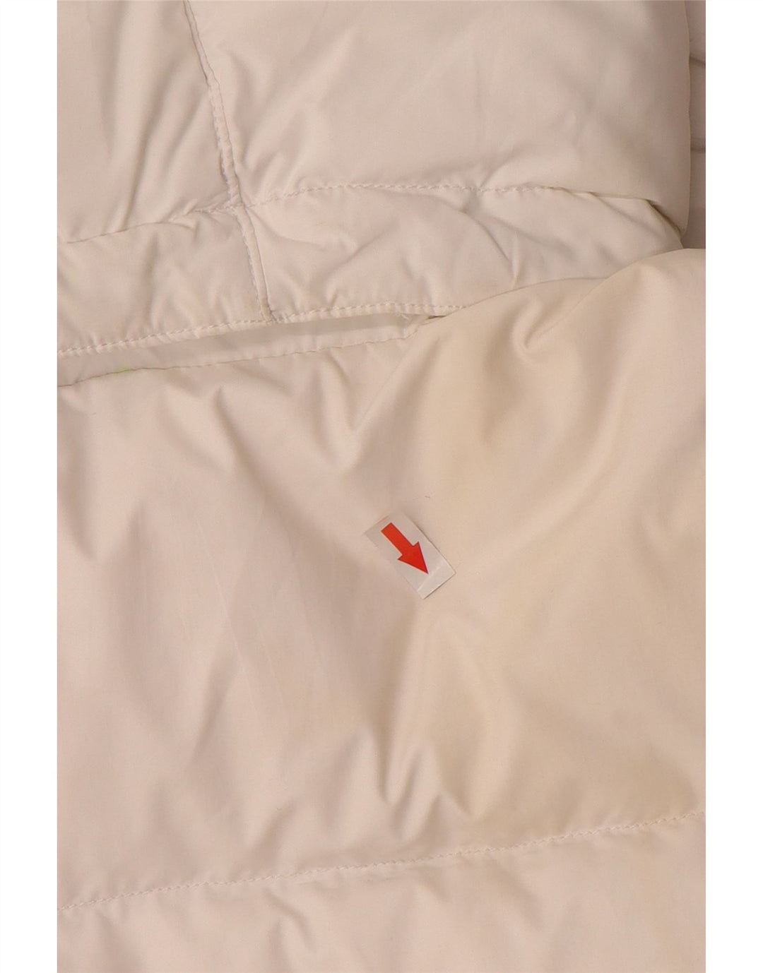 Męska ocieplana kurtka Tommy Hilfiger Graphic UK 40, duża, biała, z blokami kolorów