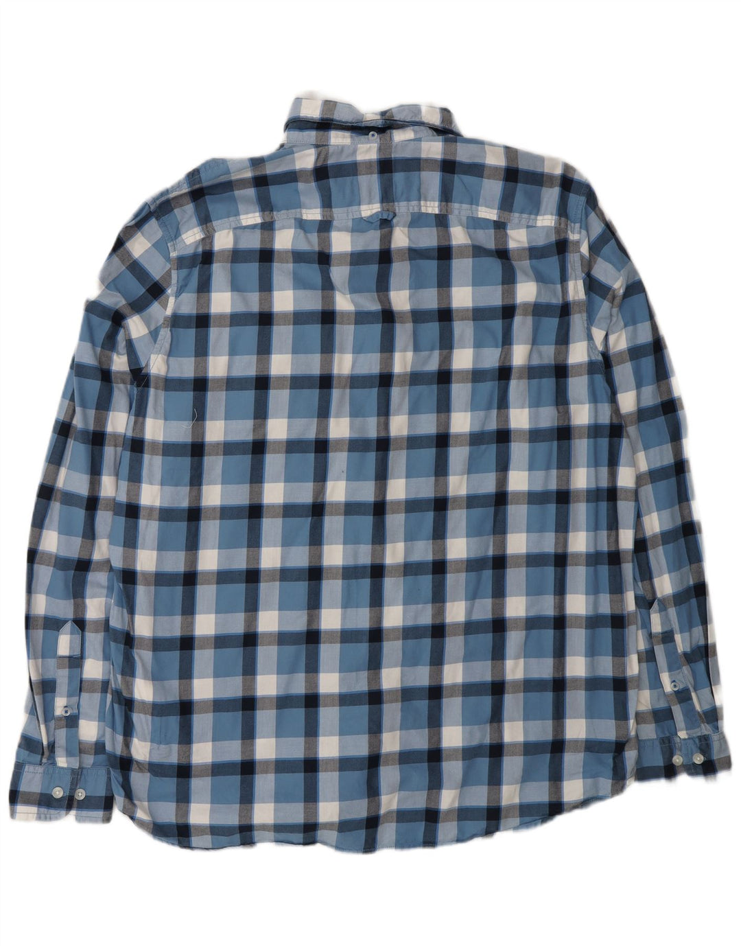 TIMBERLAND Męska koszula slim fit XL w niebieską kratkę, bawełniana