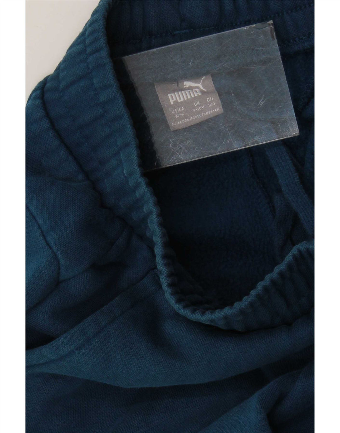 Chłopięce spodnie dresowe Puma Joggers 9-10 lat Niebieskie