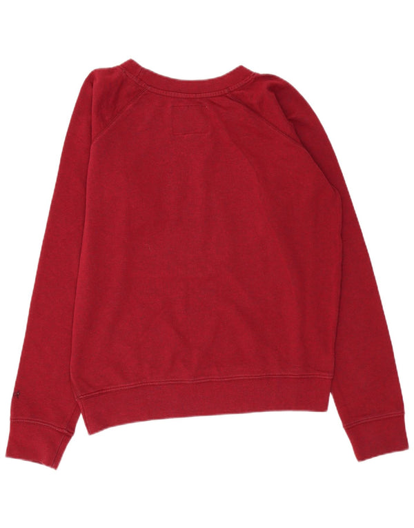 Damska bluza Hard Rock Cafe Rome Graphic Jumper UK 16, duża, bordowa