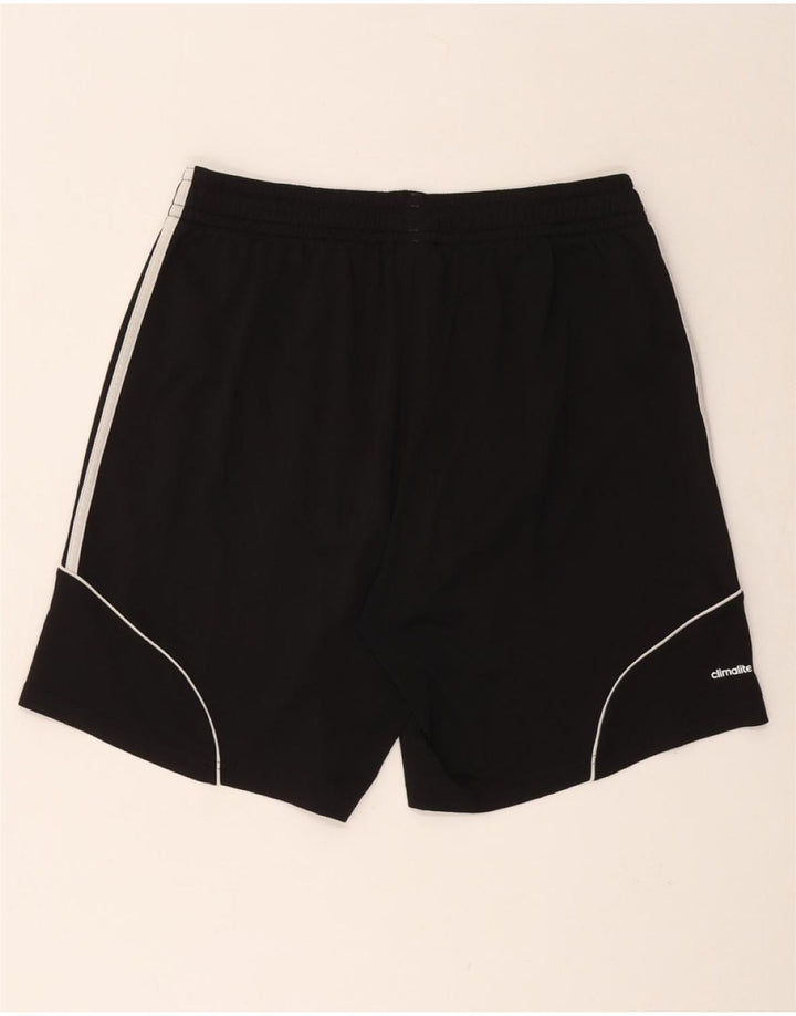 Męskie spodenki sportowe ADIDAS Climalite, duże, czarne, poliestrowe