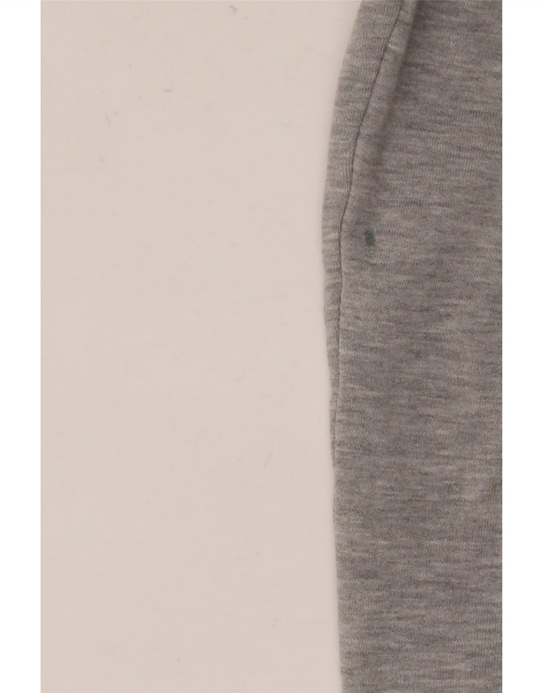 Adidas Męski sweter z kapturem i zamkiem błyskawicznym, duży, szary, nakrapiany, bawełniany