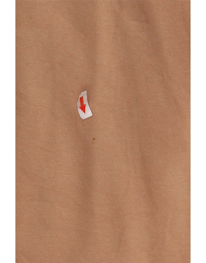 Męski sweter z zamkiem błyskawicznym Nike XL, brązowy, bawełniany