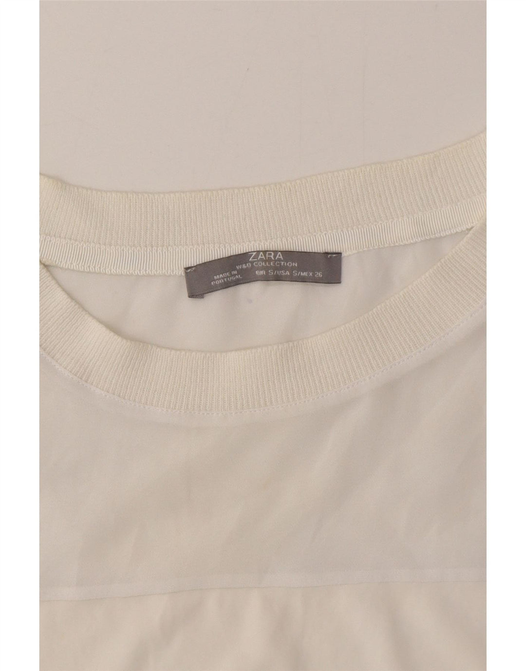 Bluza damska Zara Sweter UK 10 Small White