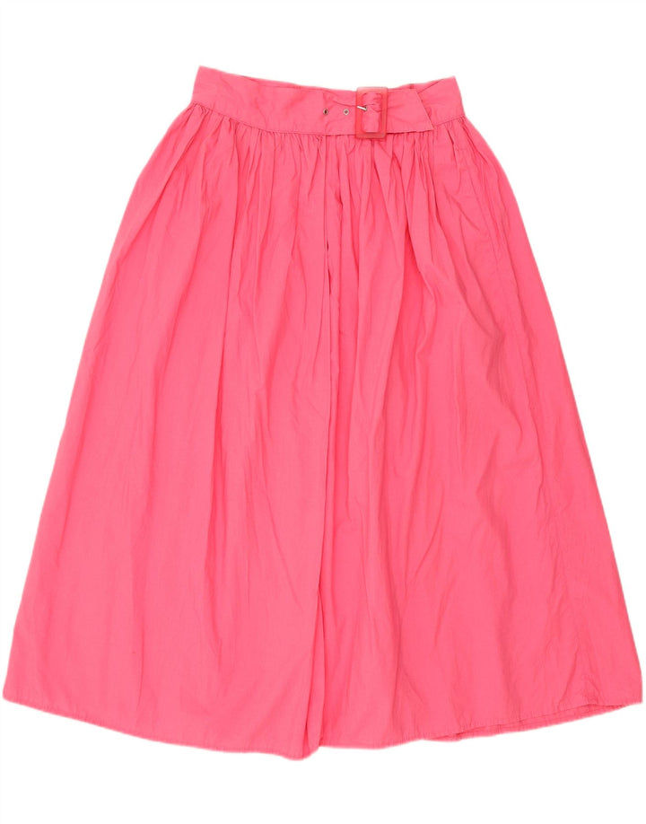 Spódnica damska Benetton w kształcie litery A IT 44 Medium W28 Różowa bawełna