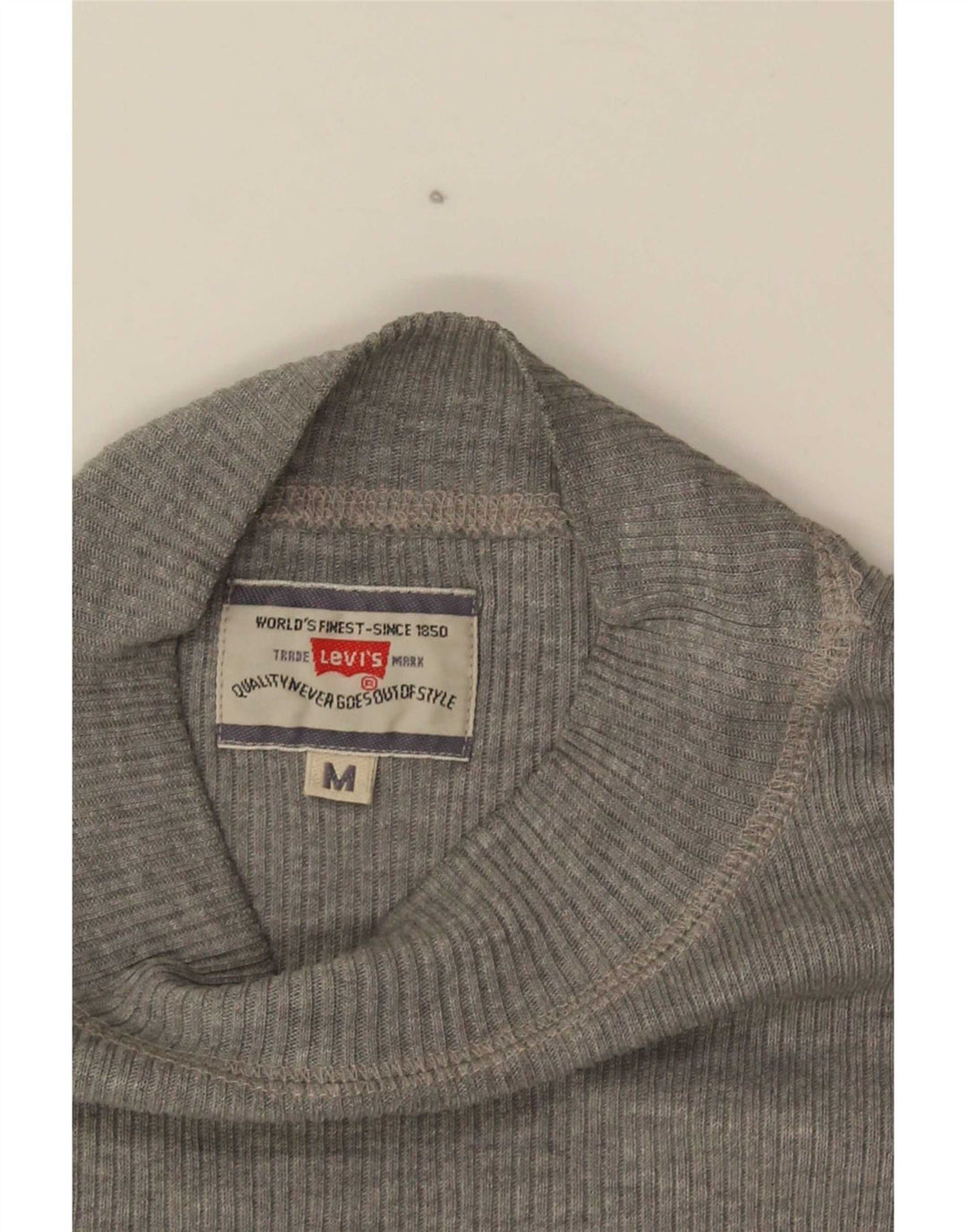 Damski top Levi's z długim rękawem UK 12, średni szary