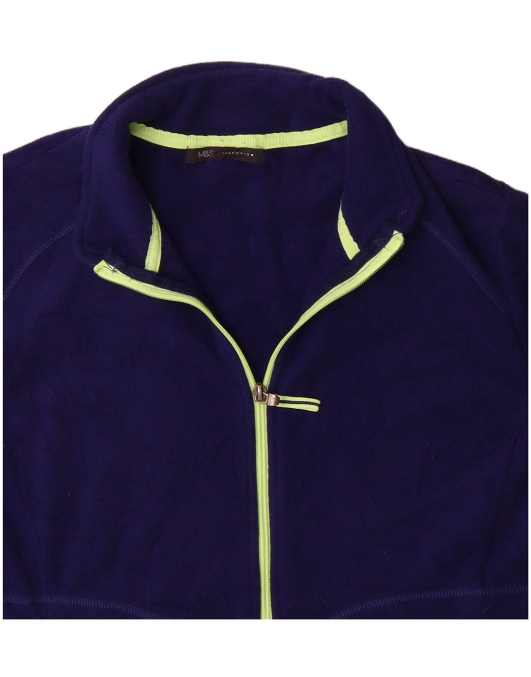 Damska kurtka polarowa Marks & Spencer UK 20 2XL Fioletowy poliester